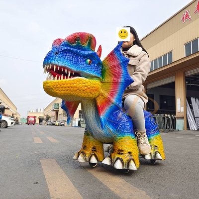 Vergnügungspark Animatronischer Dinosaurier-Ritt Lebensgroß 100kg Belastung Für Erwachsene