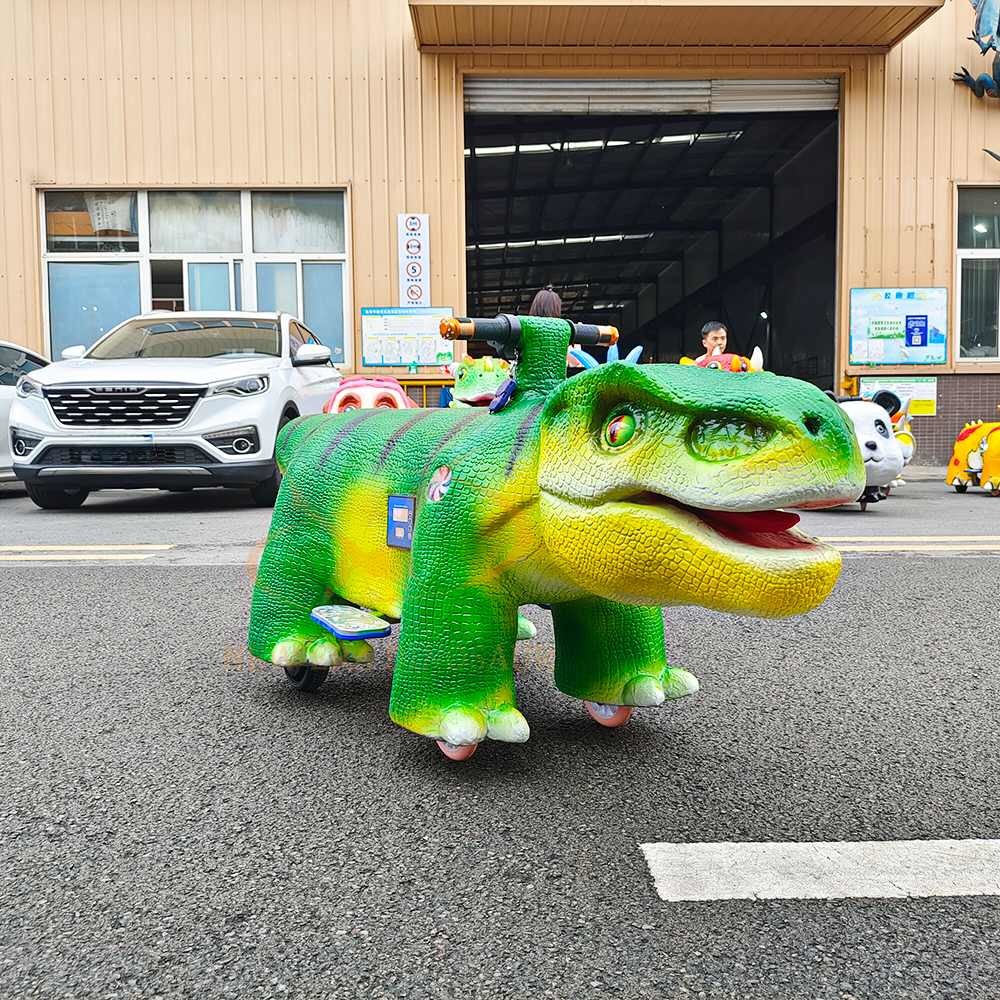Realistic T-Rex Animatronic Dinosaur Ride for Malls