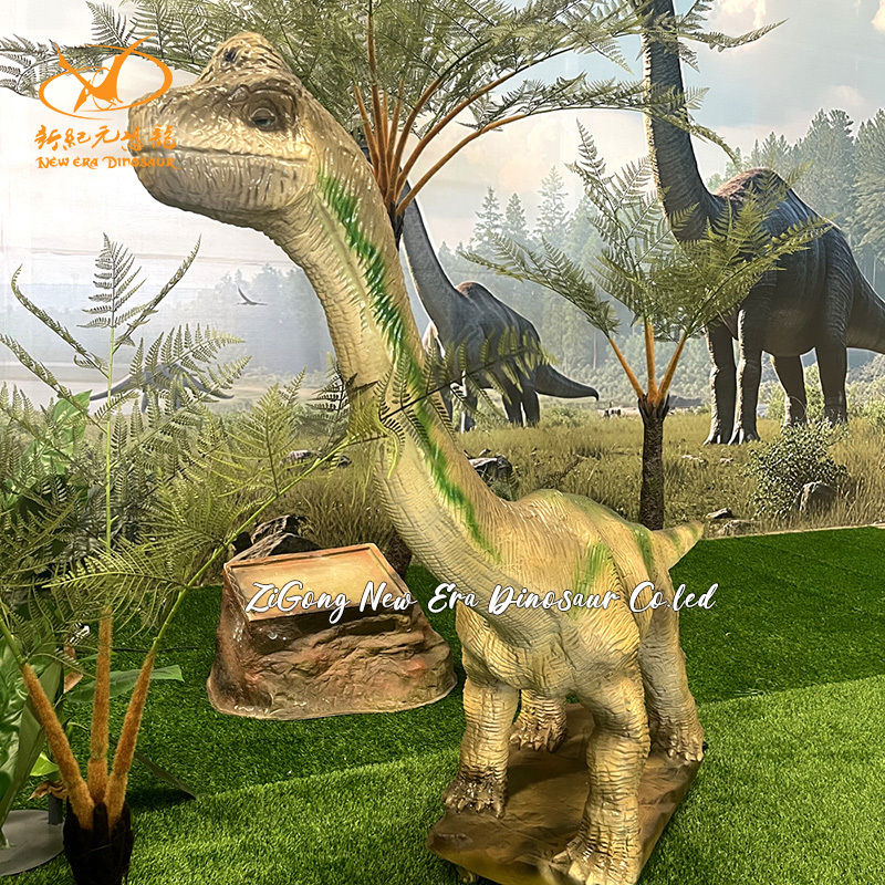 Realistic Dinosaur Animatronics with Infrared Sensor for Theme Parks