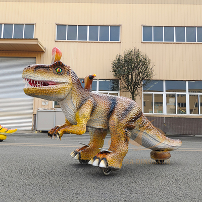 Un buon prezzo. Giostra Dinosauro Animatronico a 3 Ruote Stile Scooter Elettrico con Telecomando per Bambini in linea