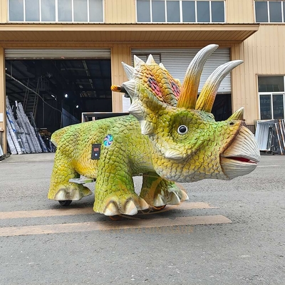 Giá tốt. Kháng tia cực tím lớn Animatronic Dinosaur Điện Đi xe với nhiều chế độ điều khiển trực tuyến