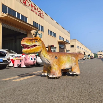 Ein guter Preis. 350W Großer elektronischer Dinosaurier zum Aufsitzen, Vergnügungspark, laufender Dinosaurier mit Fernbedienung Online