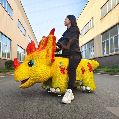 Ein guter Preis. Dino World Elektrofahrt Animatronischer Dinosaurier Roller 100 kg Belastung Online