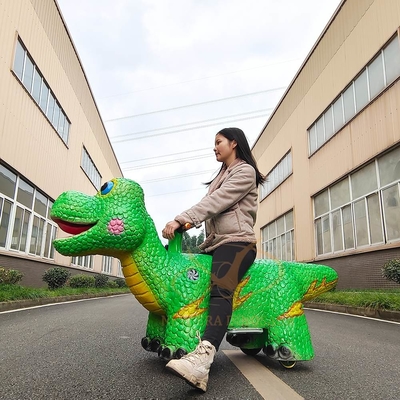 Ein guter Preis. Realistische Animatronische Bewegungen Elektrische Fahrt auf Dinosaurier mit mehreren Steuerungsmodi Online