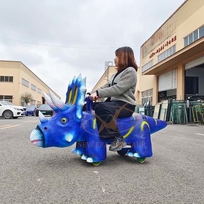 Ein guter Preis. Jurassic Park Großes elektrisches Dinosaurier-Reittier, 100 kg Tragkraft, elektrischer Triceratops zum Aufsitzen Online