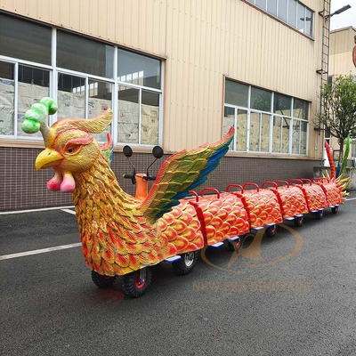 Un buon prezzo. Giostra Fenice Animatronica Fatta su Misura a Moneta per Centri Commerciali, Carico 100kg in linea