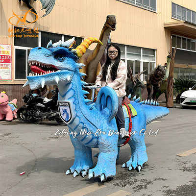 Ein guter Preis. Anpassung Farbe Große elektrische Fahrt auf Dinosaurier Animatronische Dinosaurierfahrt für Themenparks Online