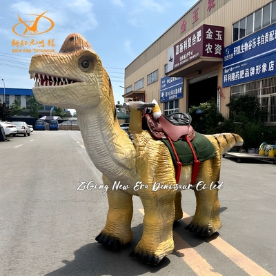 Ein guter Preis. Interaktive Animatronik-Dinosaurier-Fahrattraktion in großer Ausführung für Vergnügungsparks, 150 kg Tragkraft Online