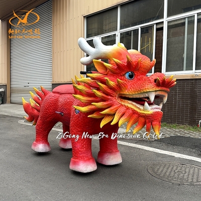 Ein guter Preis. Themenparks Laufende Dinosaurier Fahrten 150kg Kapazität Jurassic Ride On Dinosaurier Online