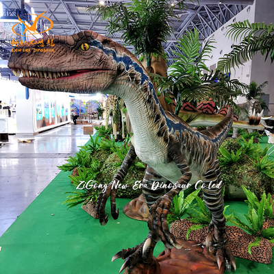 Un buon prezzo. Modello di dinosauro Velociraptor animatronico con controllo a sensore a infrarossi in linea