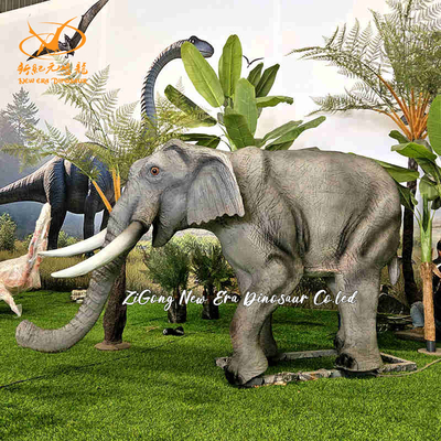 Ein guter Preis. Lebensechtes Aussehen 3D-Tiermodelle Realistischer Animatronischer Elefant zur Ausstellung Online