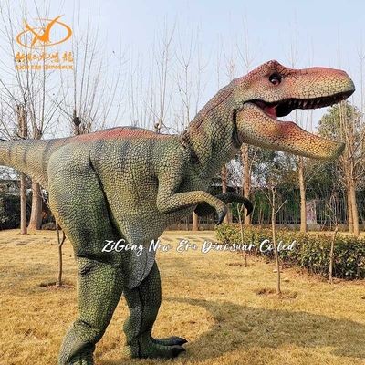 Un buon prezzo. Abito di dinosauro animatronico realistico 3-4 metri controllo umano in linea