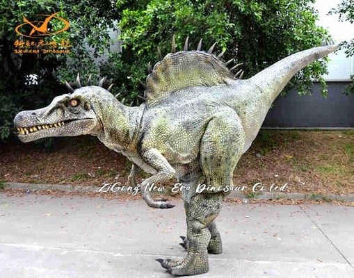 Un buon prezzo. Costume realistico di dinosauro 3-4m Controllo umano Telaio in acciaio Gomma siliconica in linea