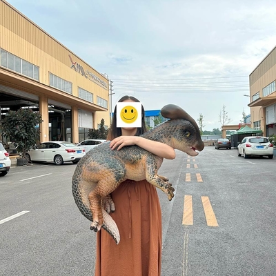 Giá tốt. Rối tay khủng long Triceratops Animatronic Khủng long thực tế với tiếng gầm cho Công viên và Buổi diễn trực tuyến
