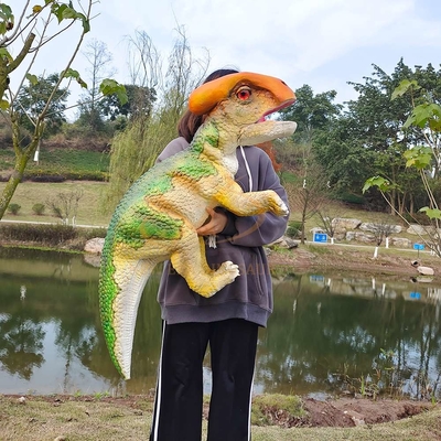 Ein guter Preis. Realistische Baby-Dinosaurier-Handpuppe zur Aufführung Online