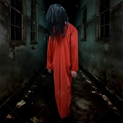 Giá tốt. Ngôi nhà ma quỷ đồ trang trí Halloween với điều khiển từ xa cảm biến hồng ngoại trực tuyến
