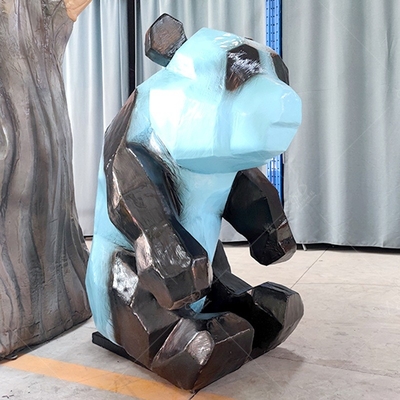 Giá tốt. Mô hình Panda Animatronic tùy chỉnh chống nước cho công viên giải trí trực tuyến