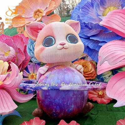 Ein guter Preis. Indoor Bunte Chinesische Lichtlaternen Lebendige Farben Aufwendige Muster Für Ausstellungen Online